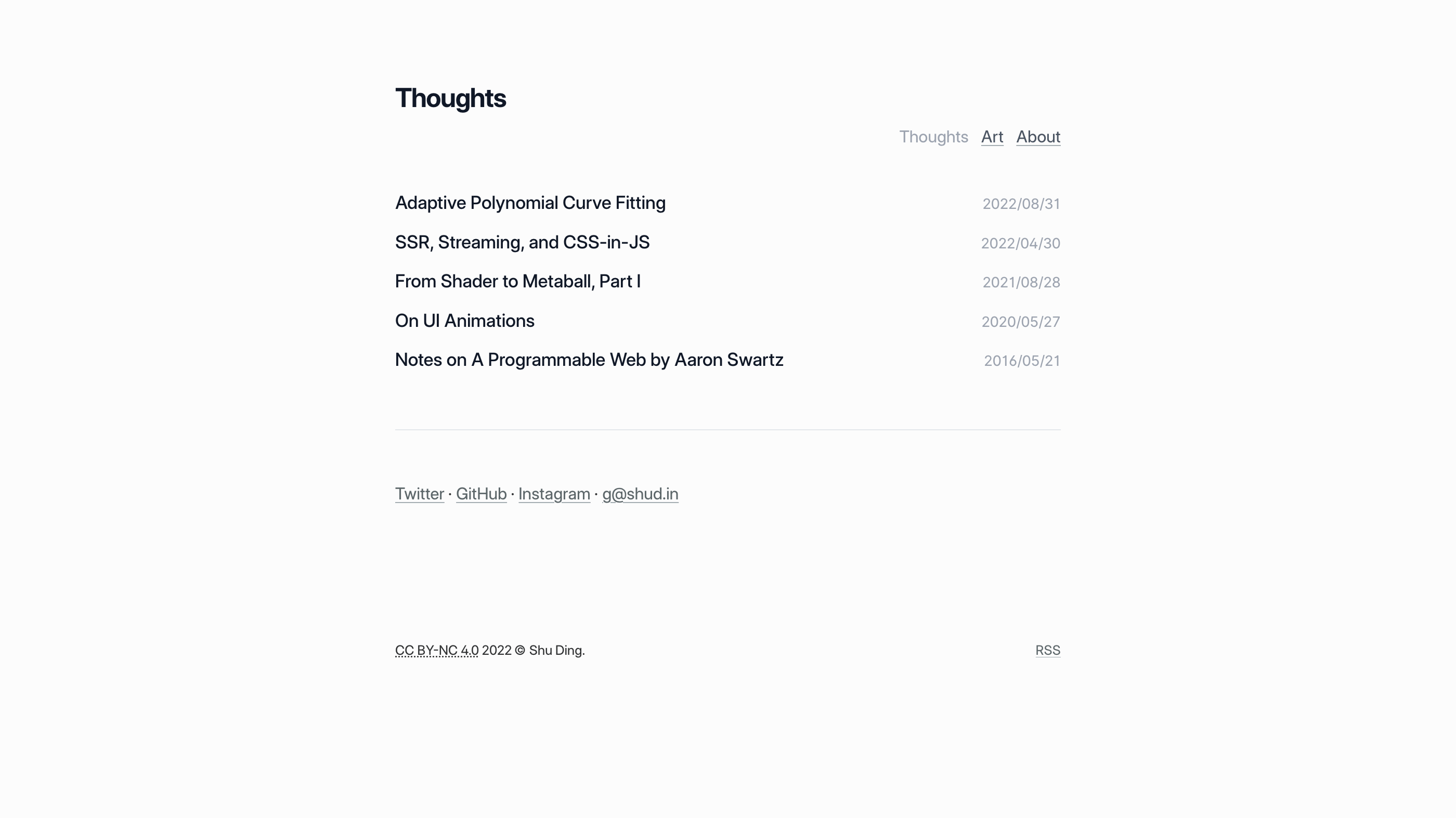 Blog theme screenshot